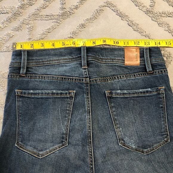 Level 99 distressed high rise skinny jeans size 28 - Picture 5 of 9